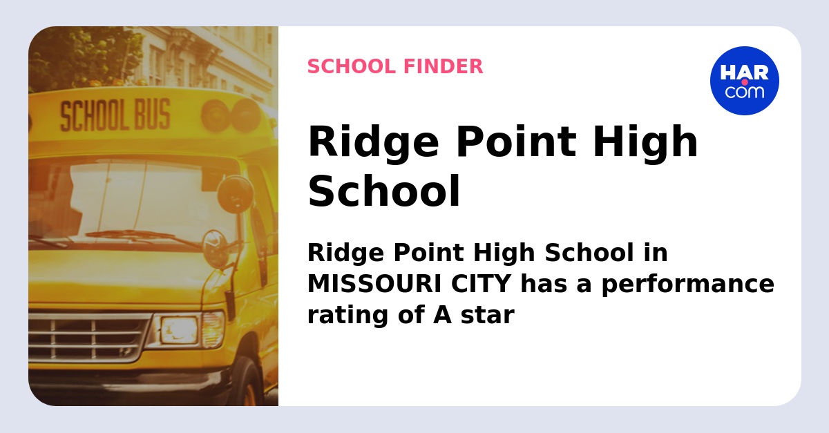 Ridge Point High School