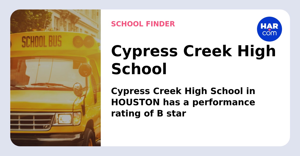 Cypress Creek High School 