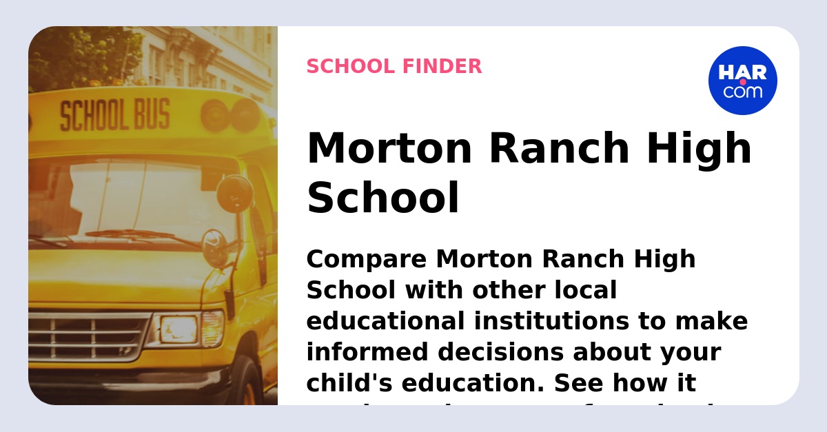 Morton Ranch High School