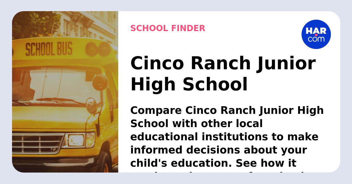 Cinco Ranch Junior High School