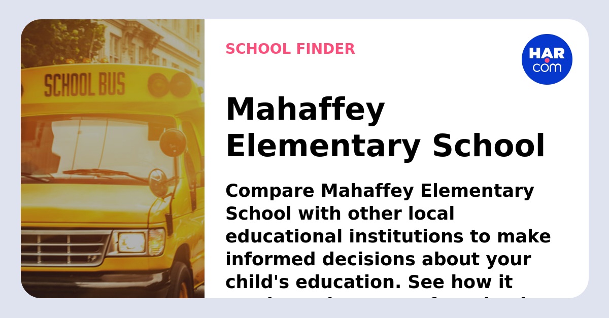 Mahaffey Elementary School