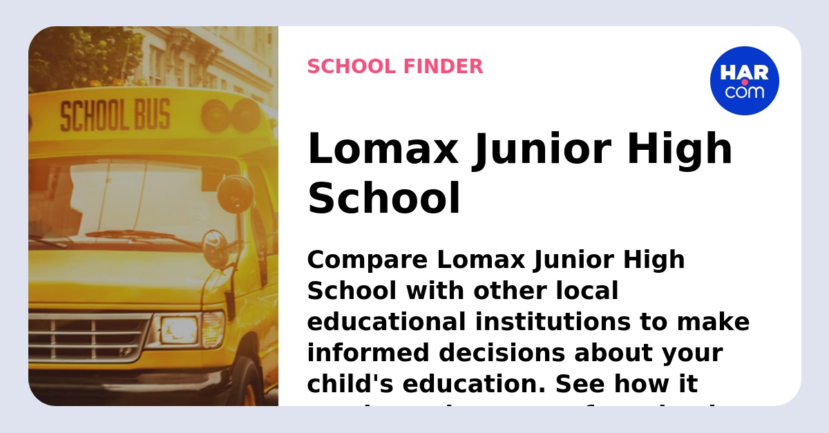 Lomax Junior High School
