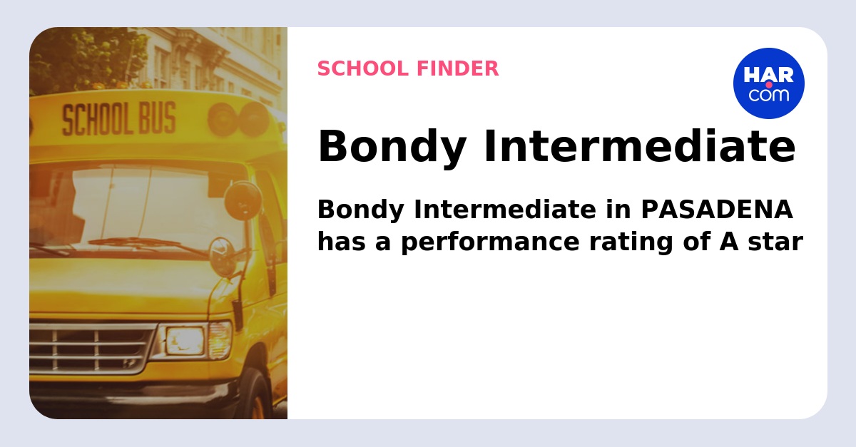 Bondy Intermediate
