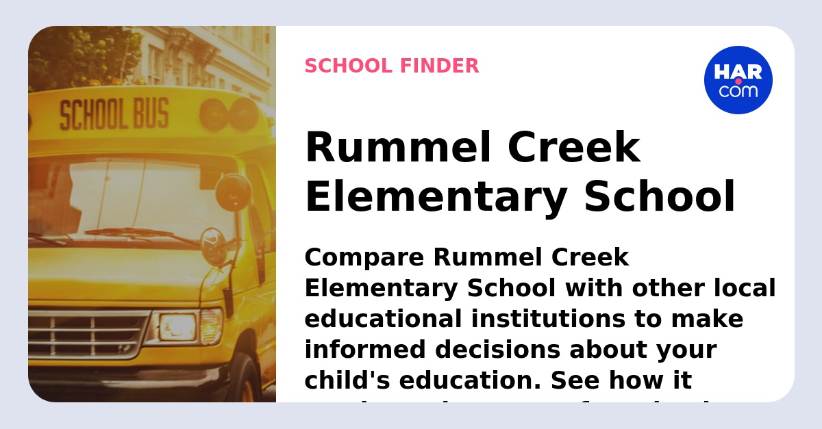 Rummel Creek Elementary School