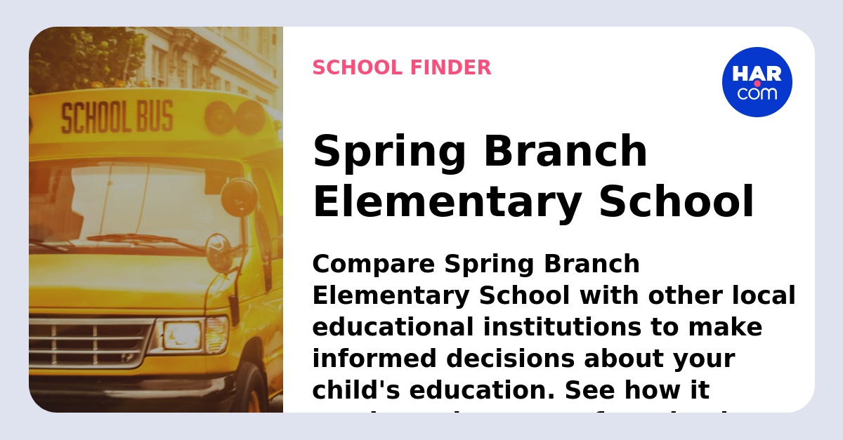 Spring Branch Elementary School