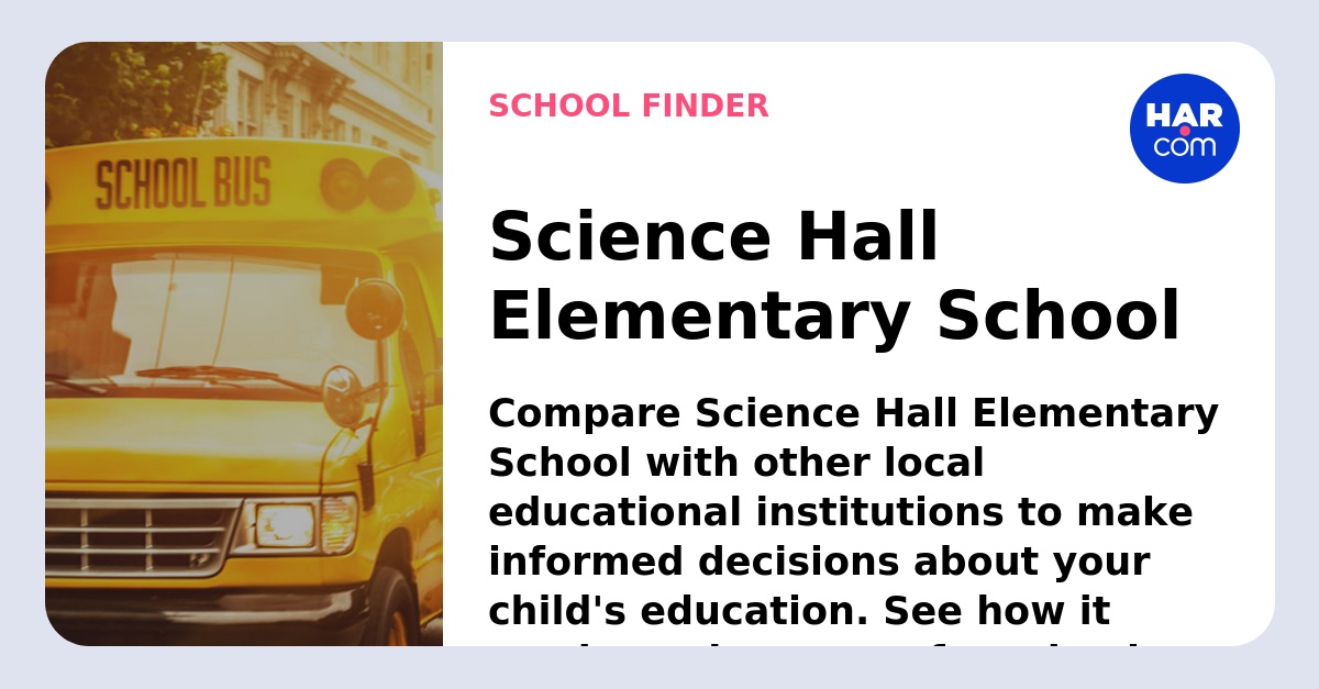 Science Hall Elementary School