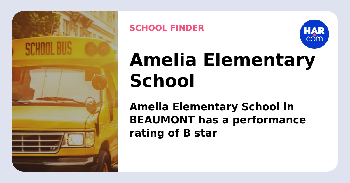 Amelia Elementary School HAR