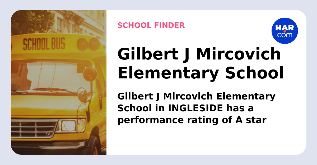 Gilbert J. Mircovich Elementary School