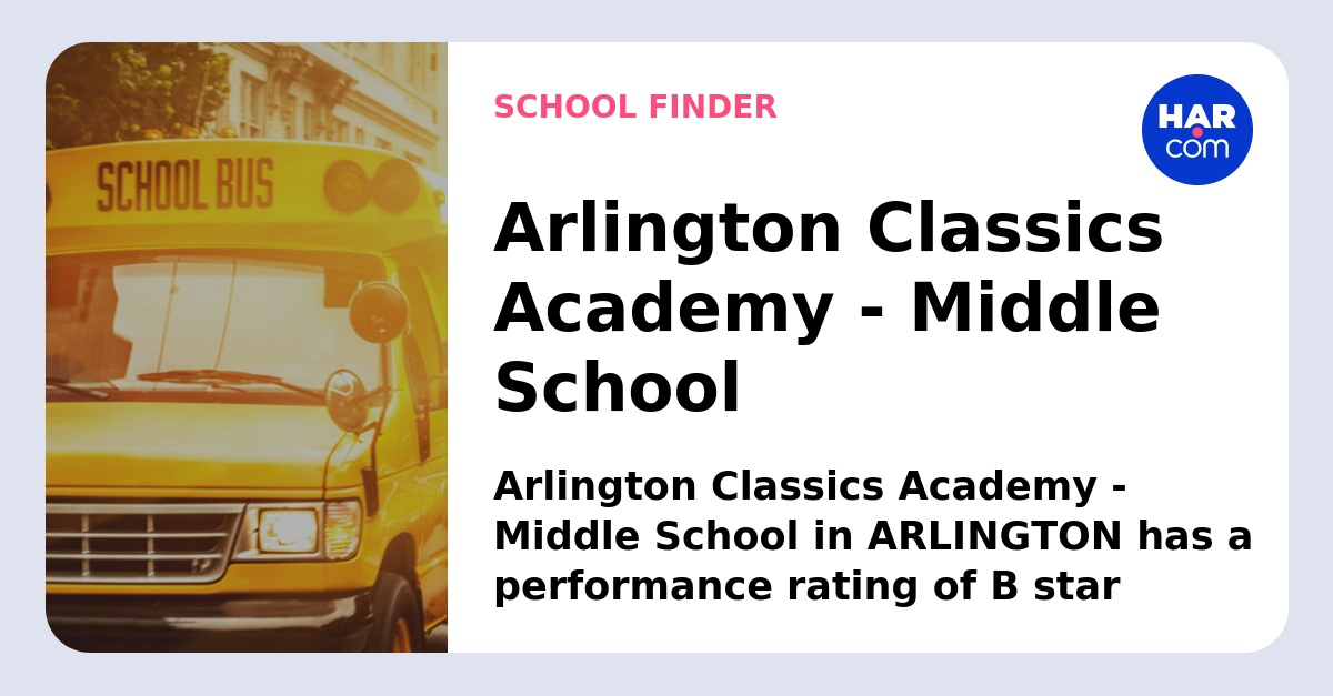 Arlington Classics Academy Middle School