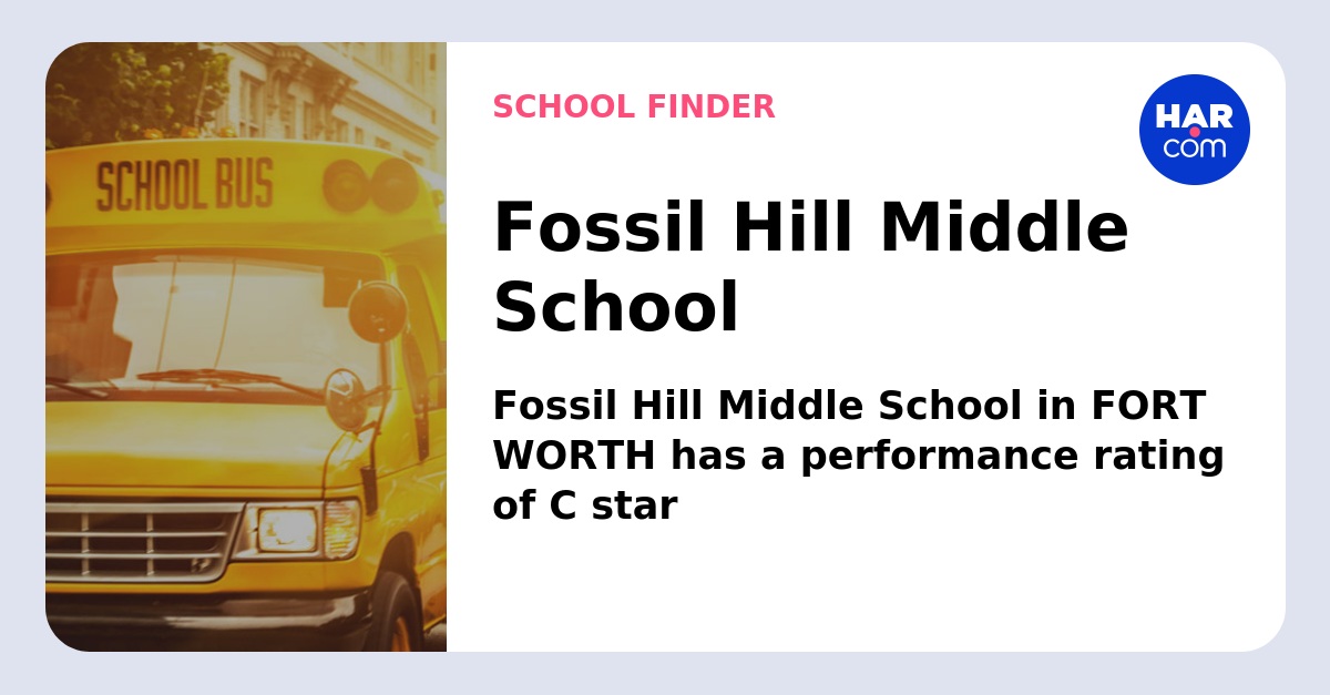 Fossil Hill Middle School 