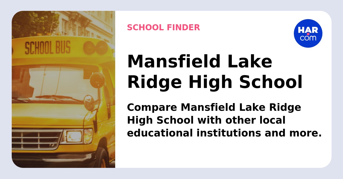 Mansfield Lake Ridge High School