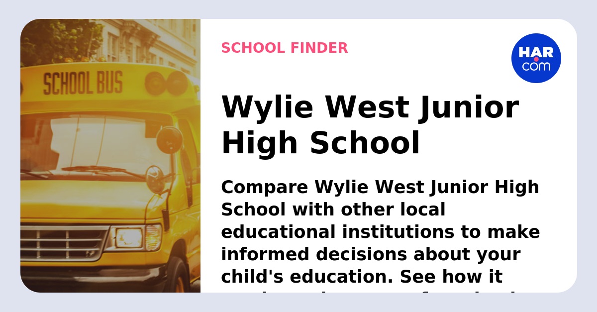 Wylie West Junior High School