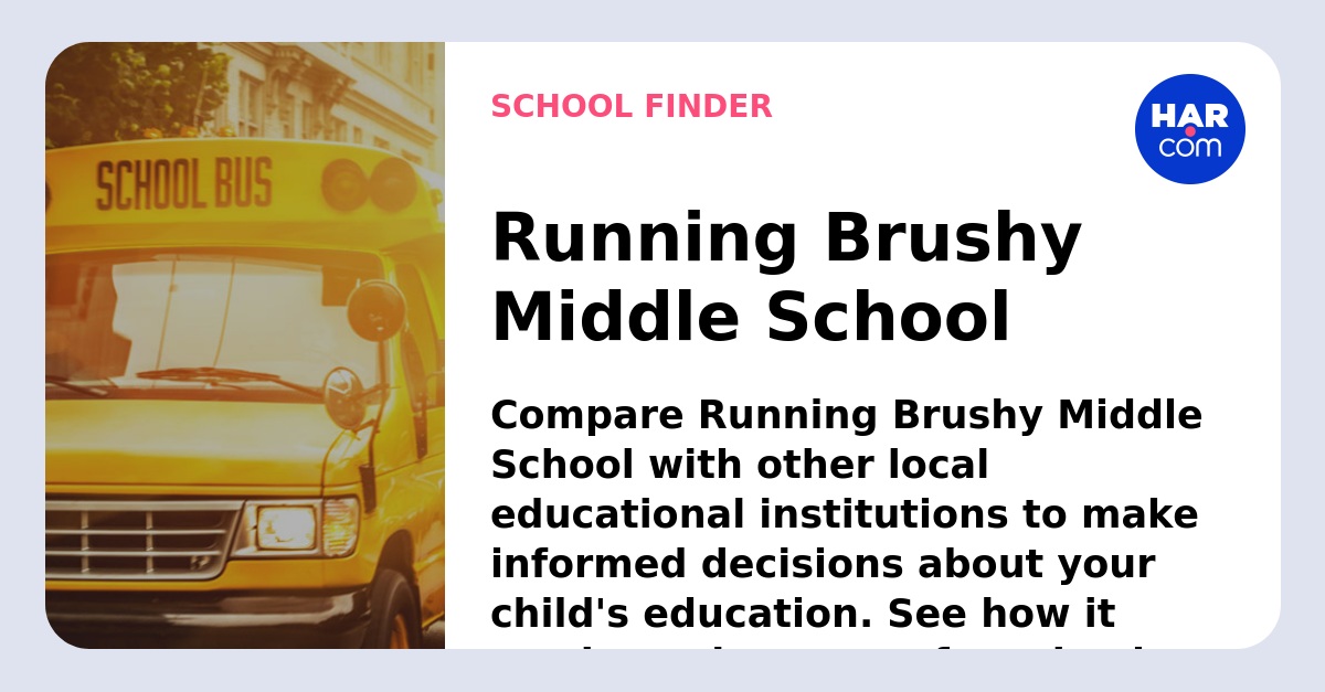 Running Brushy Middle School