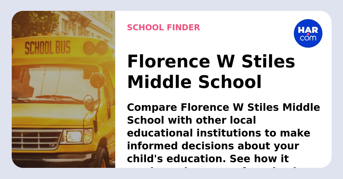 Florence W Stiles Middle School