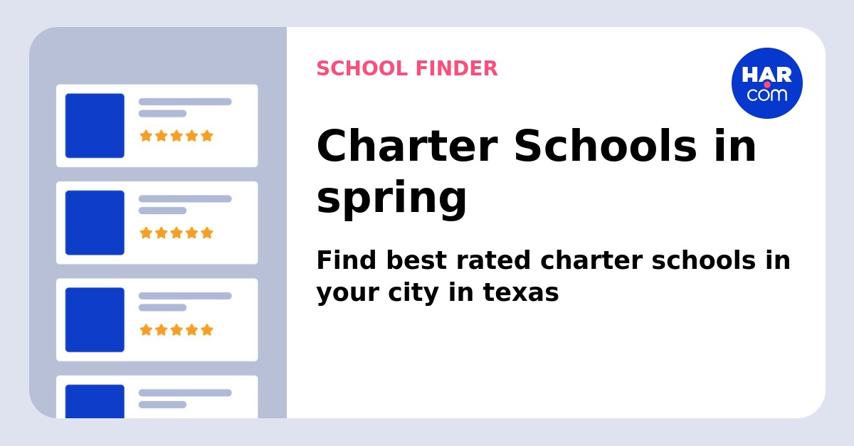 spring - Public/Private Charter Schools - HAR.com