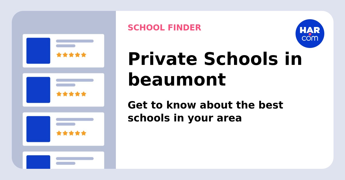 beaumont Public Private Schools HAR