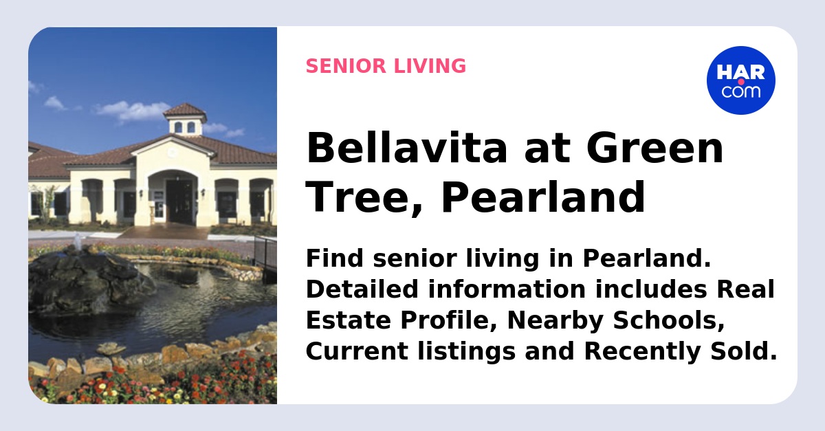 Bellavita at Green Tree, Pearland, TX