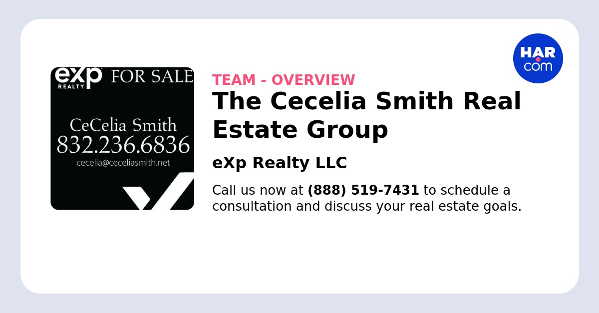 About The Cecelia Smith Real Estate Group