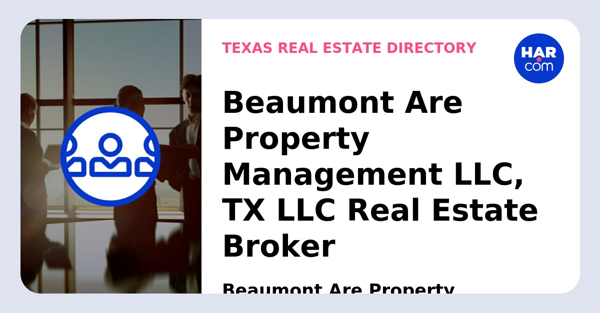 American Leasing And Management TX LLC Real Estate Broker HAR